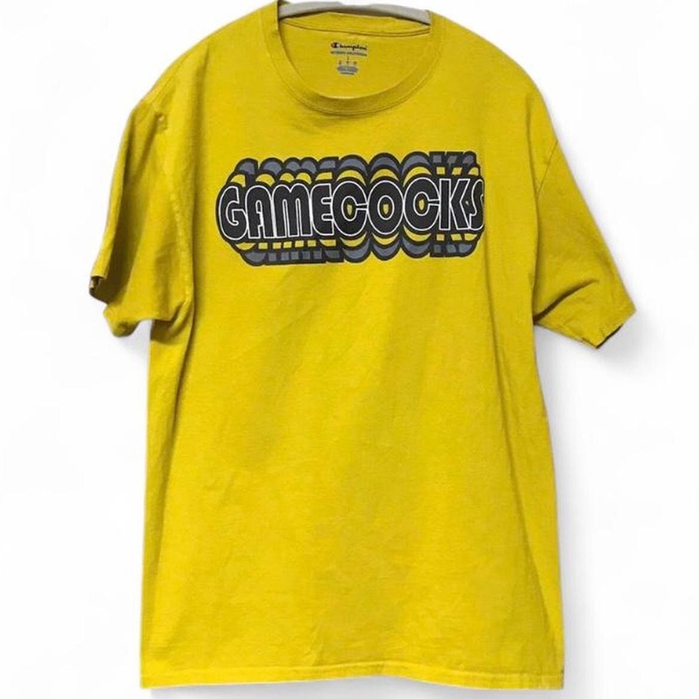 University Of South Carolina Gamecocks T Shirt Large Champion Football College